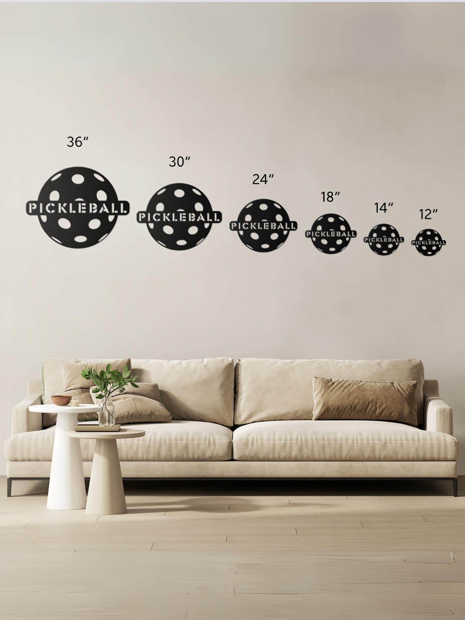Metal Wall Art - Pickleball