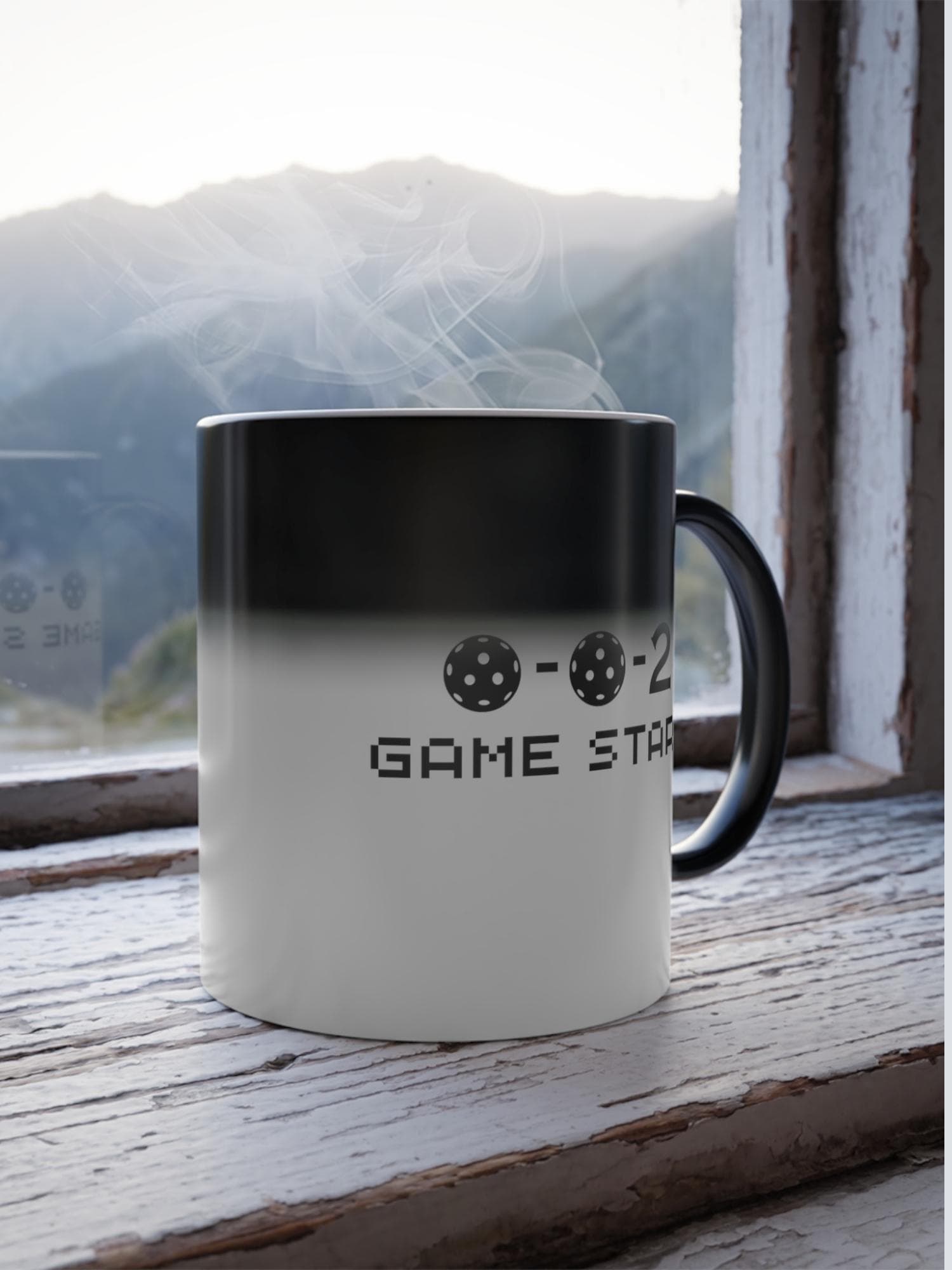 Color Morphing Pickleball Mug - GAME START - 11oz