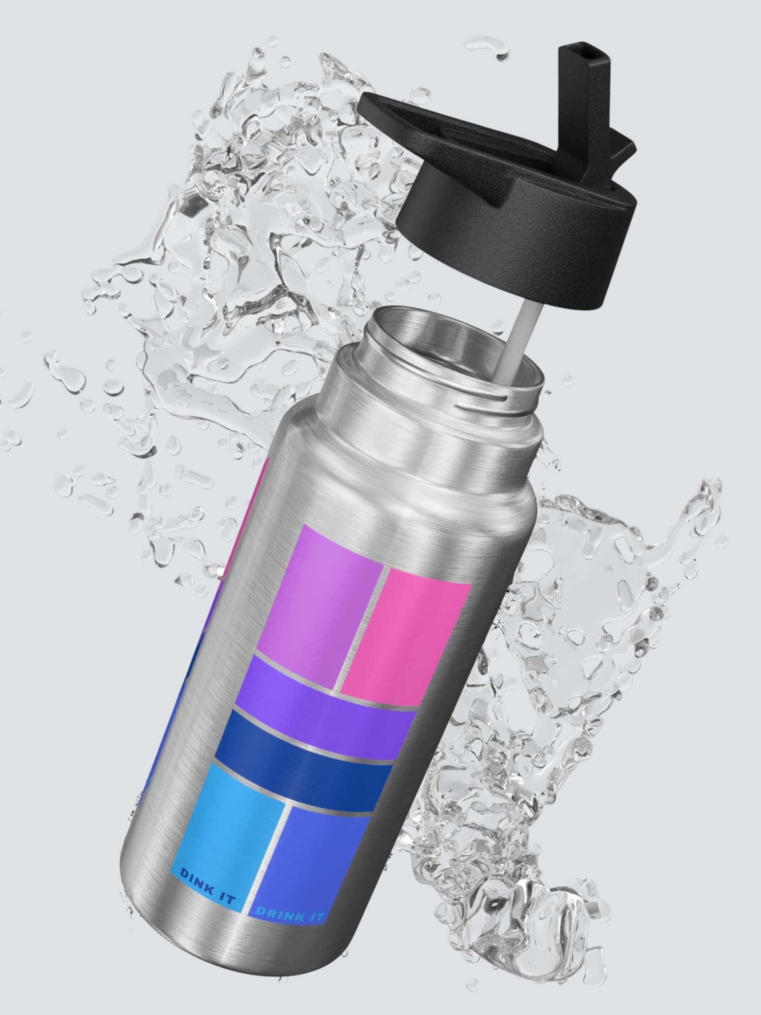 Water Bottle, 32oz - DRINK IT